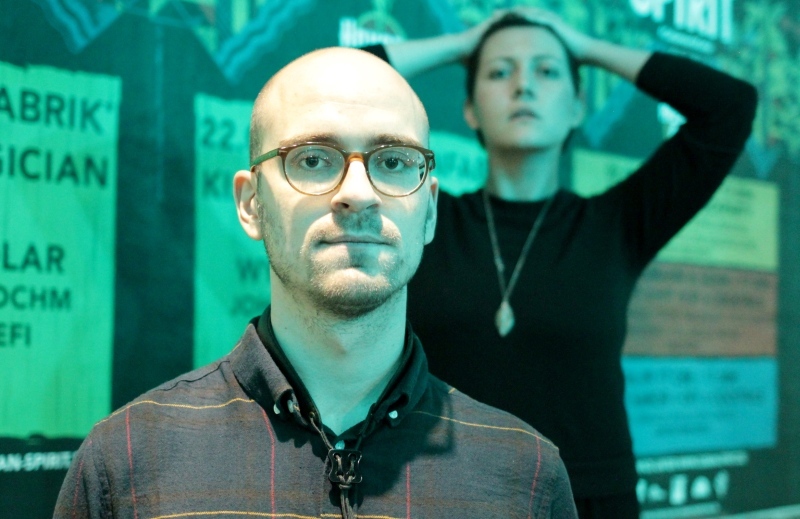 Jonas Engel und Thea Soti treten im Kunsthaus auf.