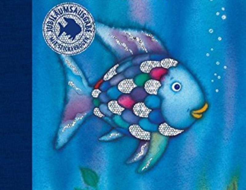 Buchcover für den „Regenbogenfisch“ aus dem Nord-Süd-Verlag.