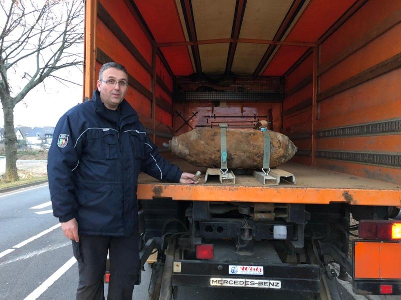 Weltkriegsbombe in Spich entschärft