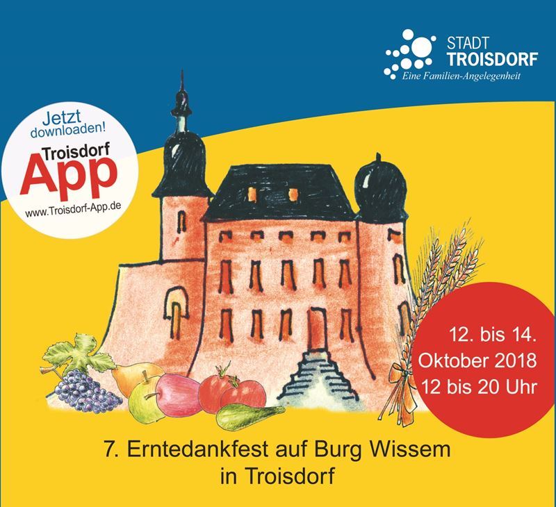 Willkommen beim Erntedankfest auf Burg Wissem!