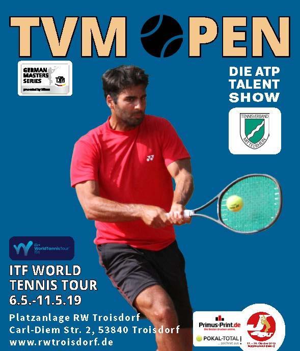 Das Internationale Tenniszurnier TVMOpen in Troisdorf!