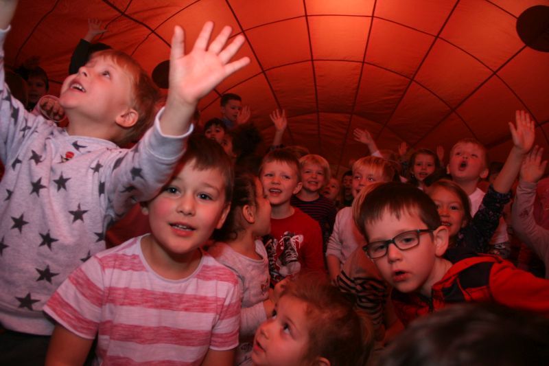 Die Kinder der Kita Evrystraße hatten viel Freude.