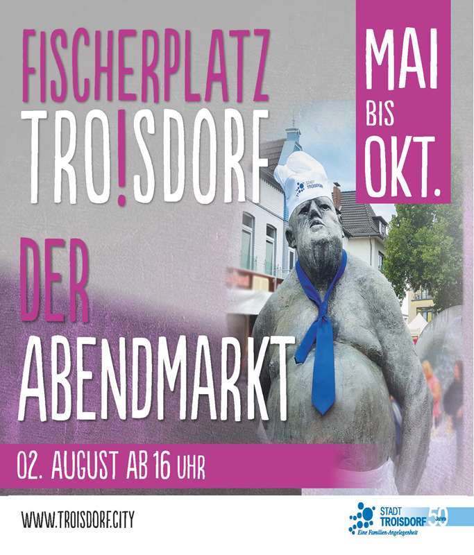 Willkommen beim Abendmarkt auf dem Fischerplatz!