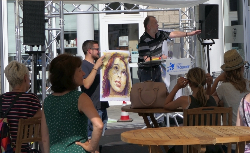 Wolfgang Högemann als Auktionator