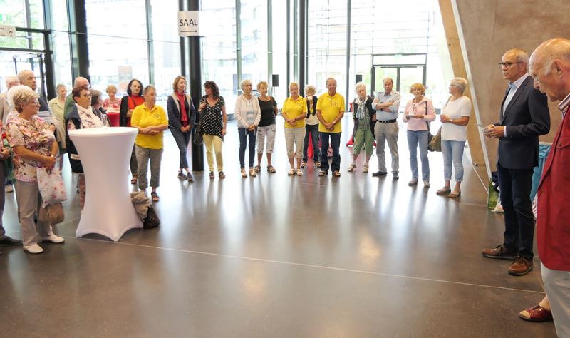 Besucher aus Sachsen verbringen das Wochenende in Troisdorf.