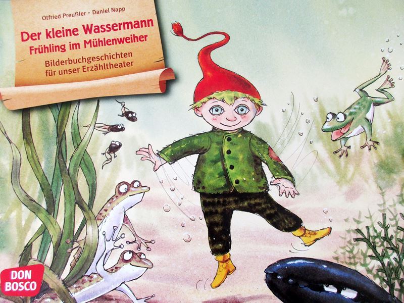 Der kleine Wassermann. Titelseite aus dem Don Bosco Verlag.