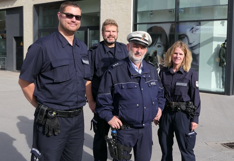 Polizei und städtisches Ordnungsamt verbindet seit Jahren eine Ordnungspartnerschaft.