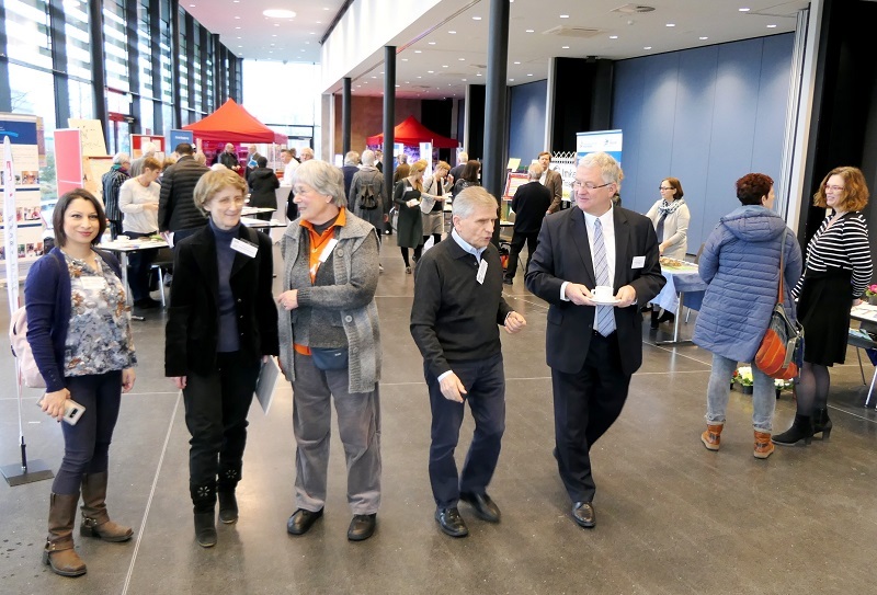 Gut besucht war der Ehrenamtstag in der Stadthalle Troisdorf.