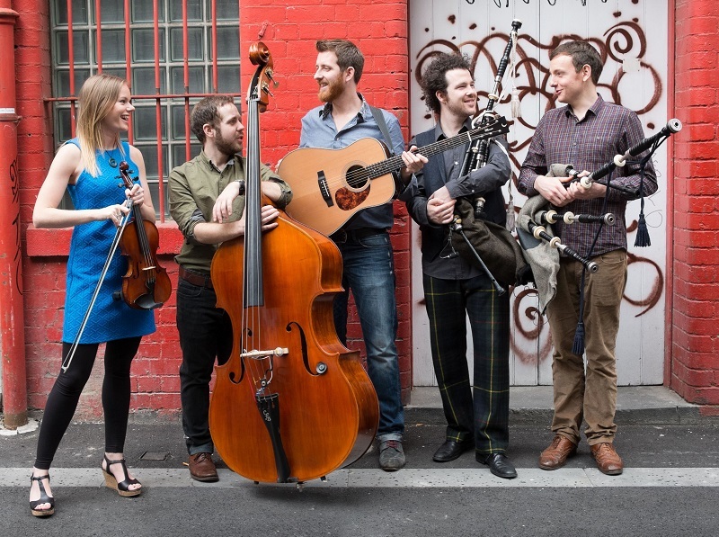 Die Band Breabach. Foto: Stuart Curnow.