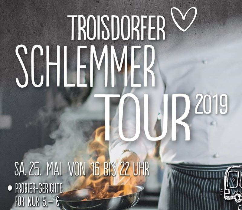 Guten Appetit und viel Vergnügen bei der Troisdorfer Schlemmertour!