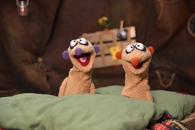 Jan und Henry auf Geräuschsuche.