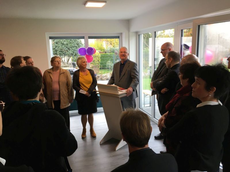 Klaus-Werner Jablonski, Bürgermeister der Stadt Troisdorf, dankte dem SKM für dessen Engagement.