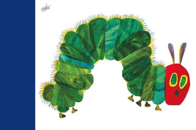 Raupe Nimmersatt feiert Geburtstag.