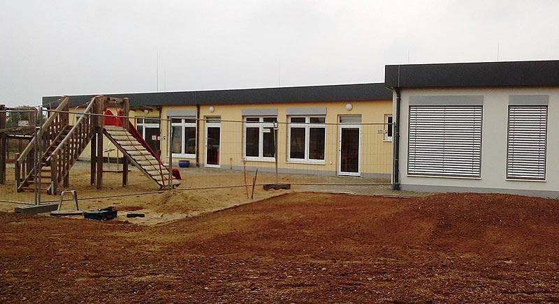 Auch die neue Kita Astrid-Lindgren-Straße in Bergheim öffnet ihre Türen.