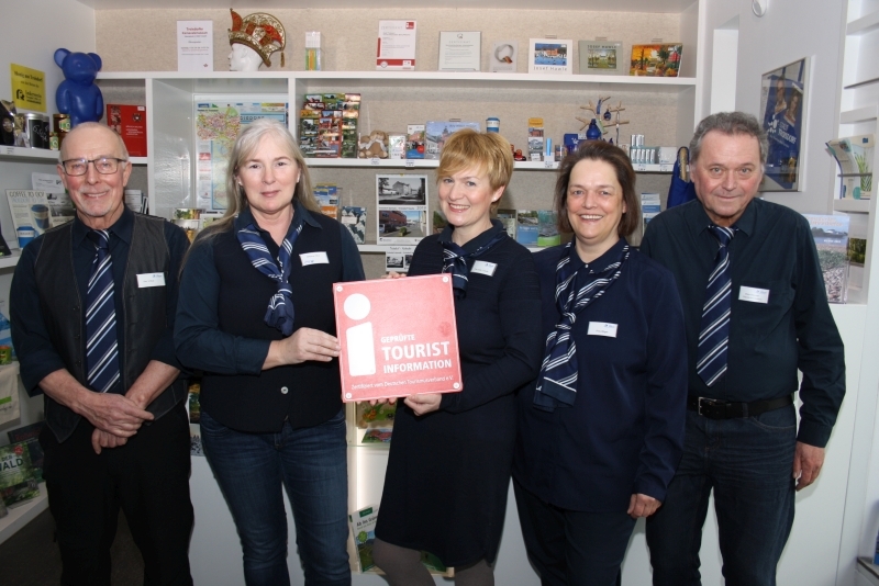 Das Team der Tourist-Information steht für Qualität.