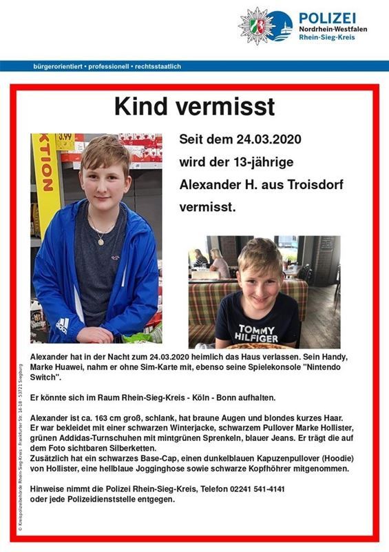 Wer findet Alexander?