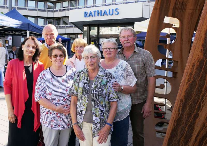 Lange vor Corona: Der Vorstand des Städtepartnerschaftsvereins 2019.