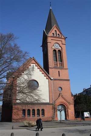 Johanneskirche in der Innenstadt.