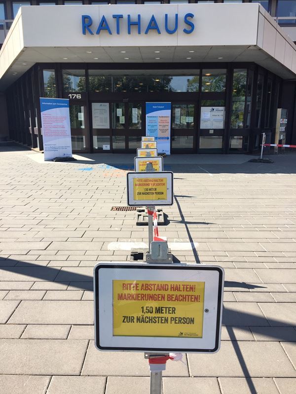 Die Stadt erwartet hohe Finanzhilfe zur Bewältigung der Corona-Ausgaben.