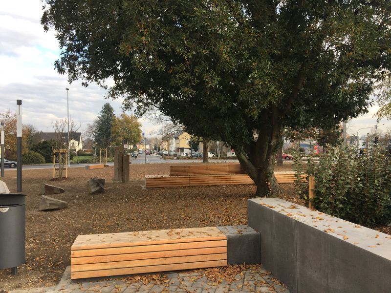 Der Ursulaplatz ist fast fertig.