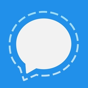 Logo des Messengerdienstes Signal