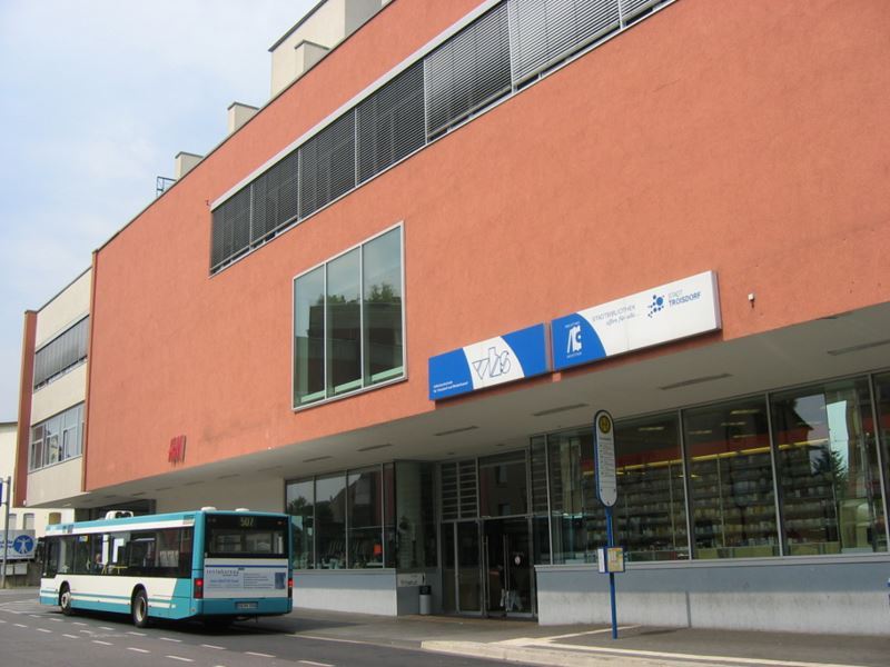 Gebäude mit bewegter Geschichte seit 1970: das sogenannte Forum.