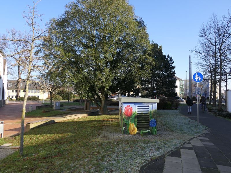 Blick auf den Ursulaplatz.