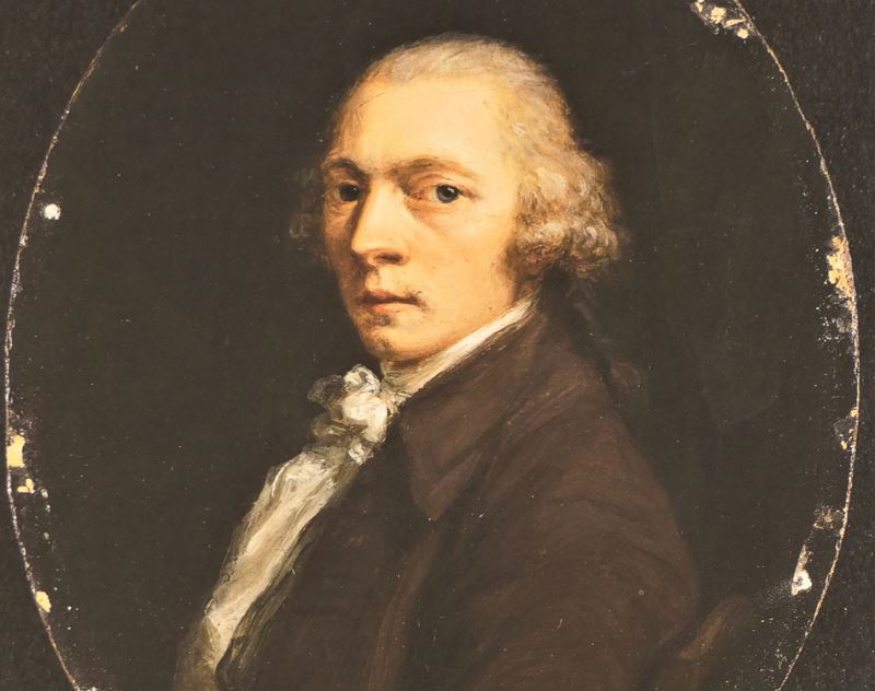 Moritz Kellerhoven, ein Selbstbildnis.