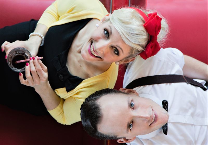 Elisabeth Heller und Oliver Timpe sind Lady Sunshine und Mister Moon.