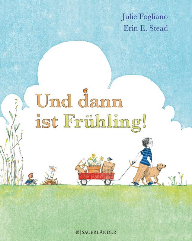 Endlich Frühling. Buchvocer aus dem Verlag Fischer/Sauerländer.