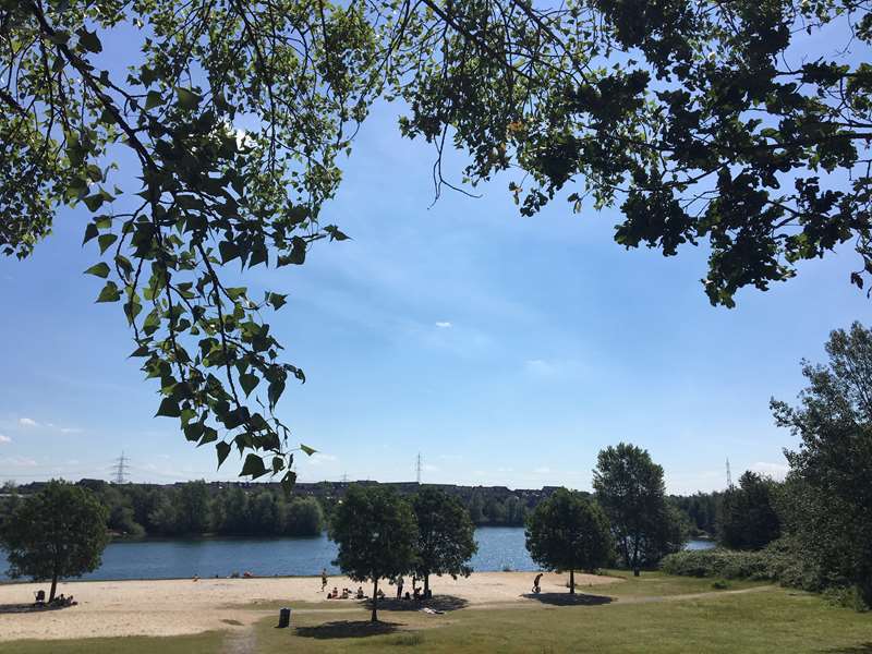 Der Rotter See im letzten Jahr.