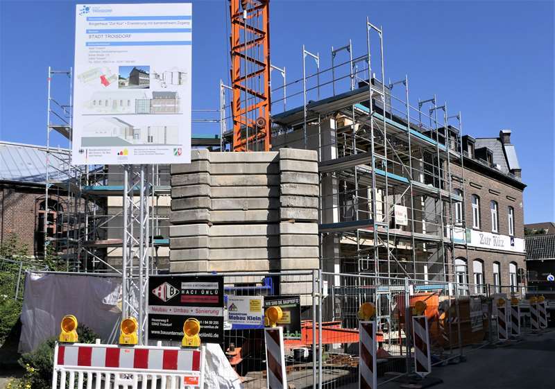 Das Bürgerhaus Zur Küz erhält einen funktionalen Anbau.