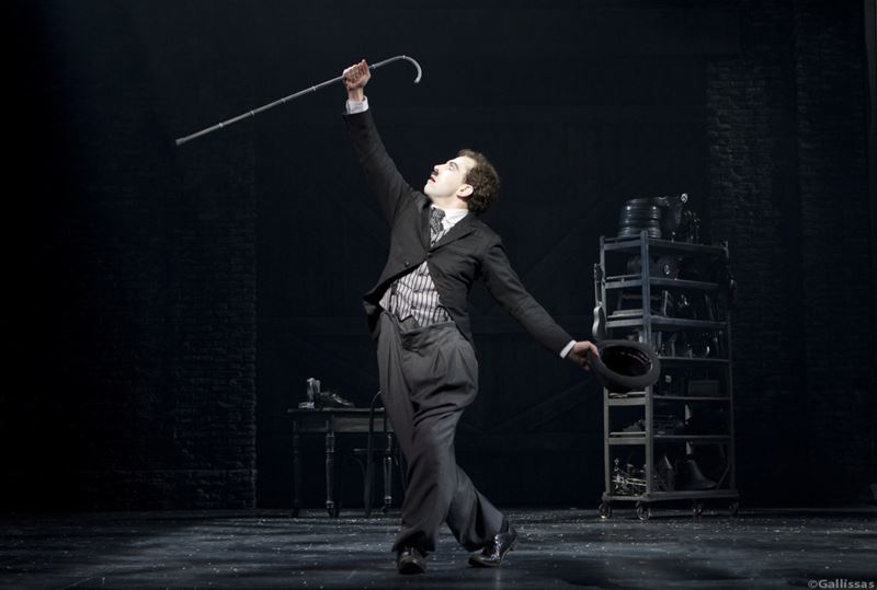 Szene aus dem Musical Chaplin.