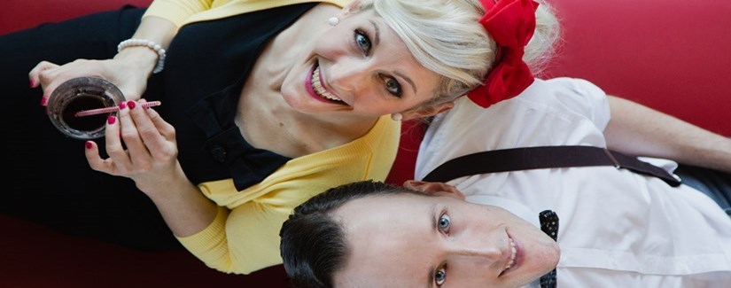 Elisabeth Heller und Oliver Timpe sind Lady Sunshine und Mister Moon.