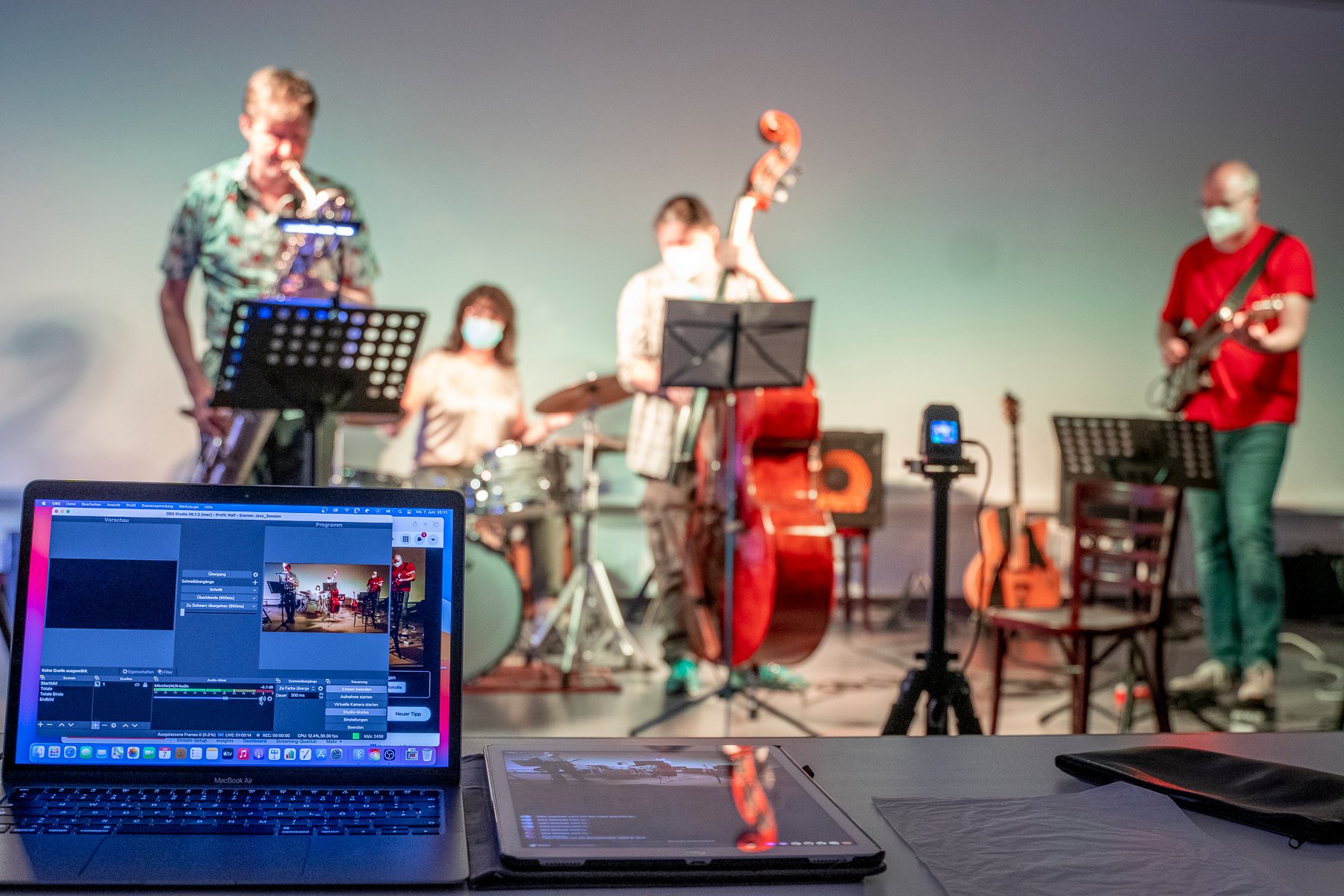 Jazzsession im Kunsthaus.  Jazzsession im Kunsthaus.