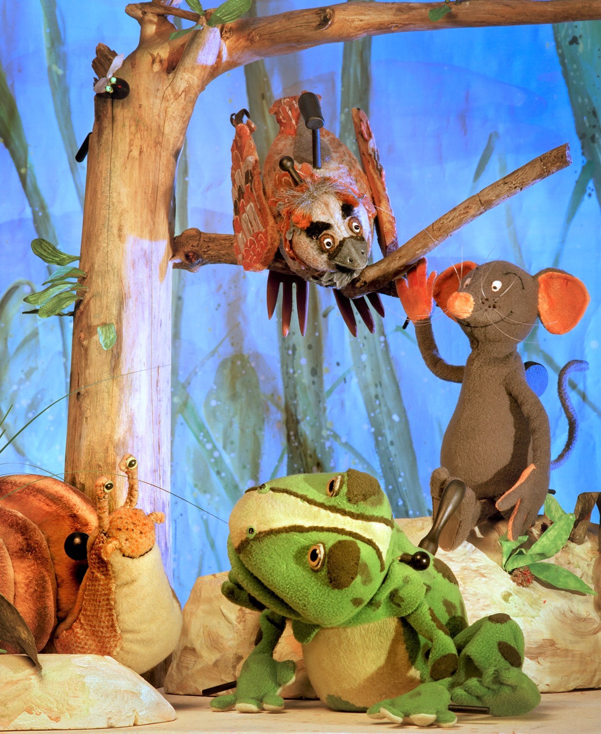 Kindertheater in der Bibliothek.