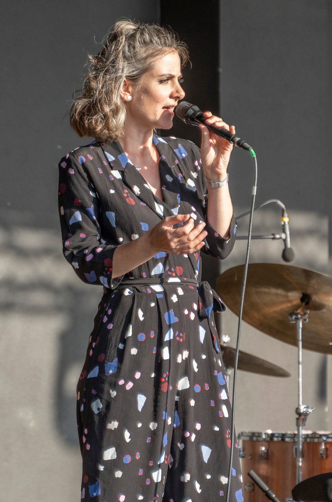 Die Kölner Jazzsängerin Barbara Barth