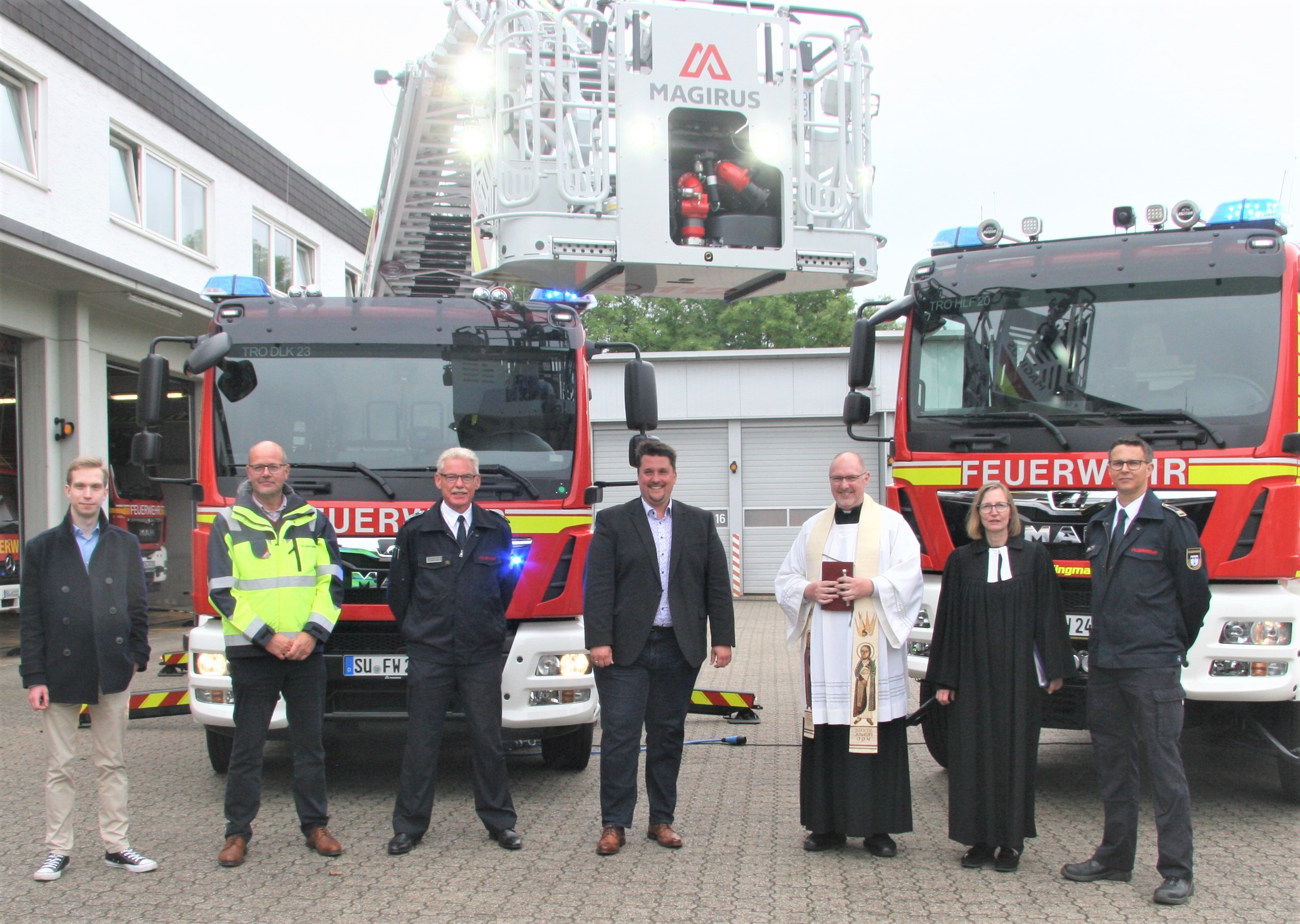 Zwei neue Fahrzeuge für die Feuerwehr Troisdorf