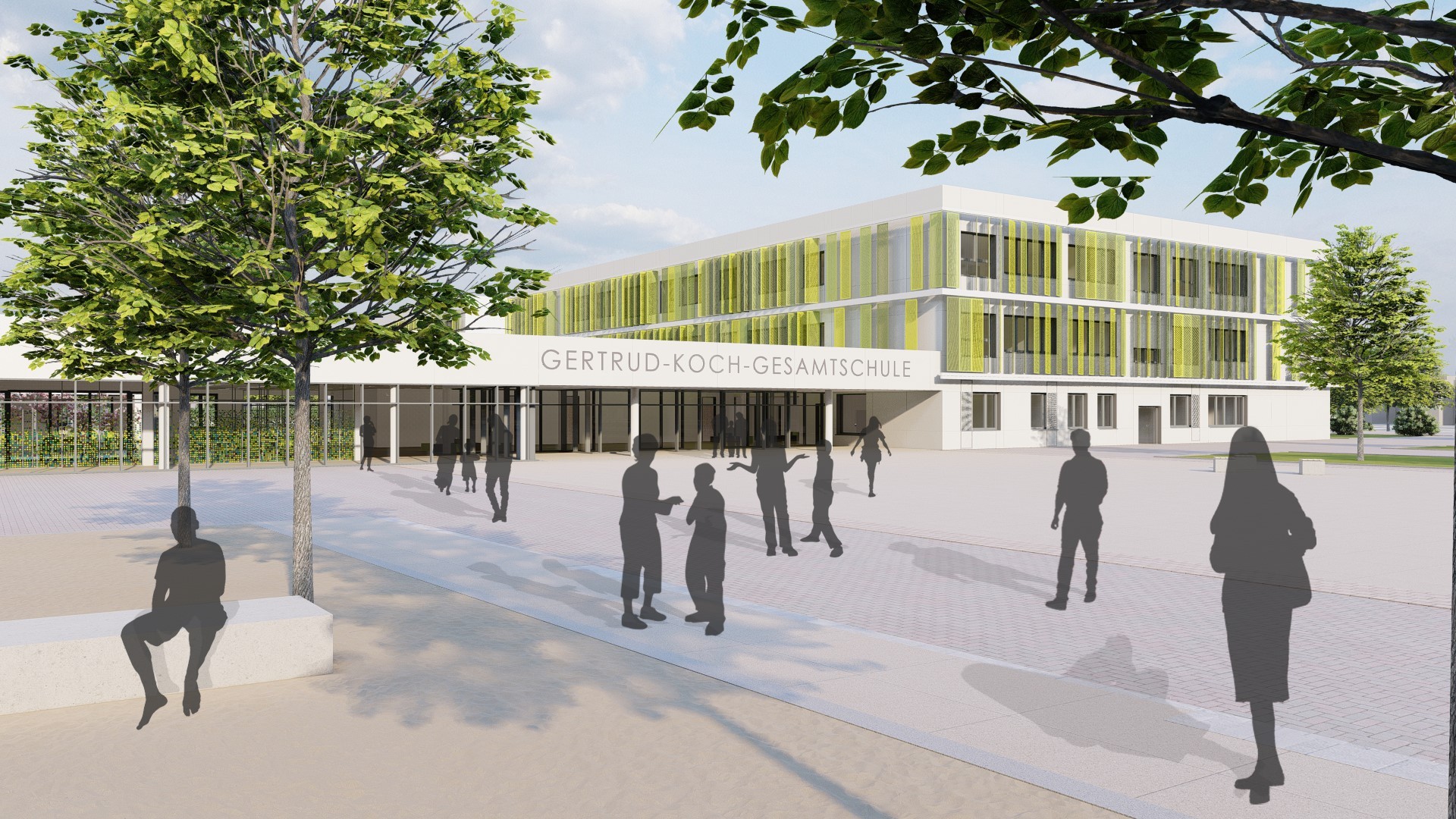 Gesamtschule Sieglar Sieglar Simulation Eingang