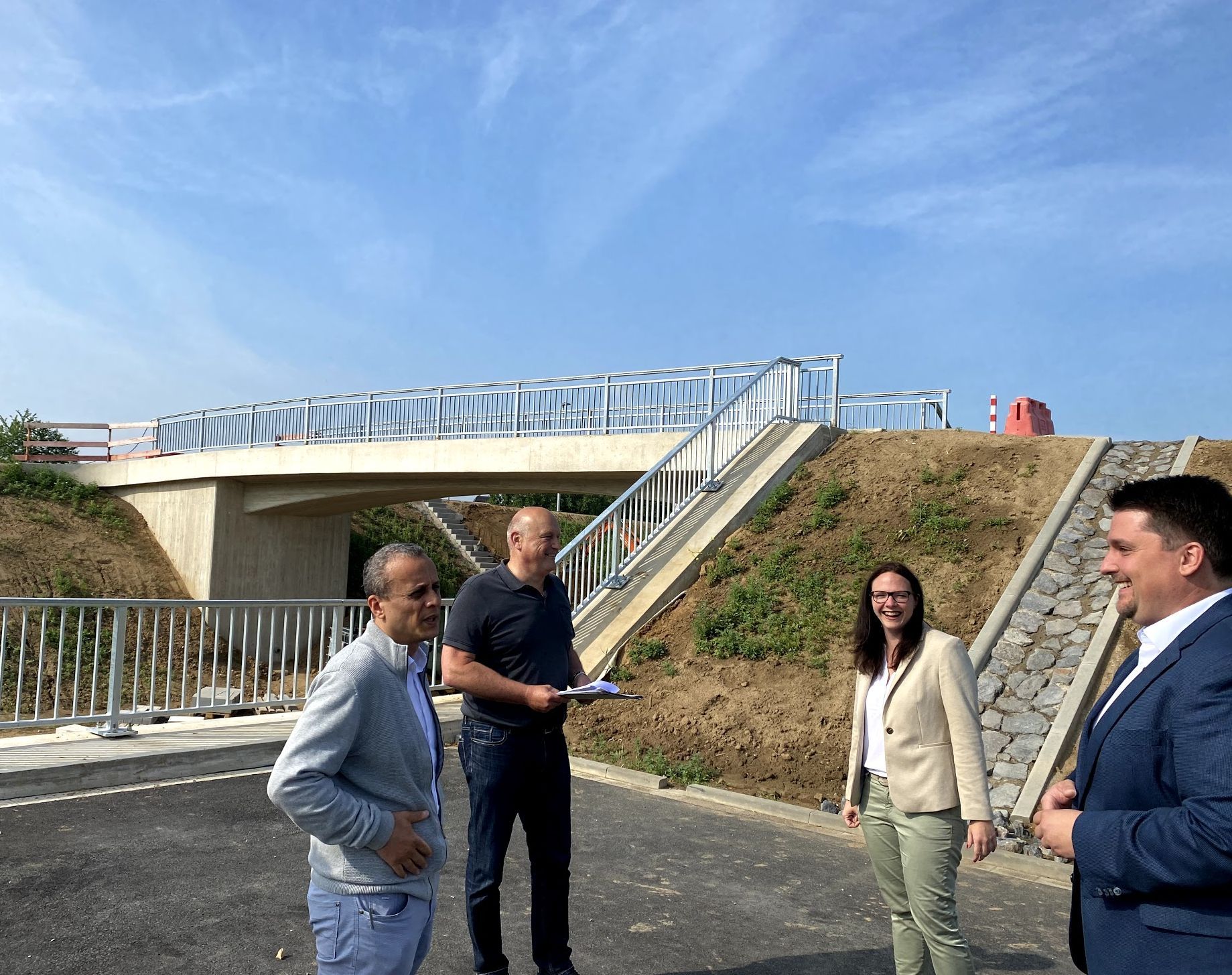 L 332n Brücke Herderweg Biber Gebauer Herren Henke und Abodahab Landesbetrieb