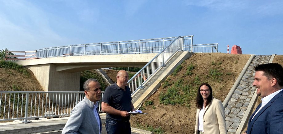 L 332n Brücke Herderweg Biber Gebauer Herren Henke und Abodahab Landesbetrieb