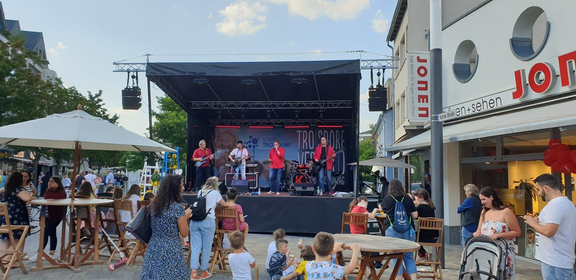 Vereinstag in der City. 