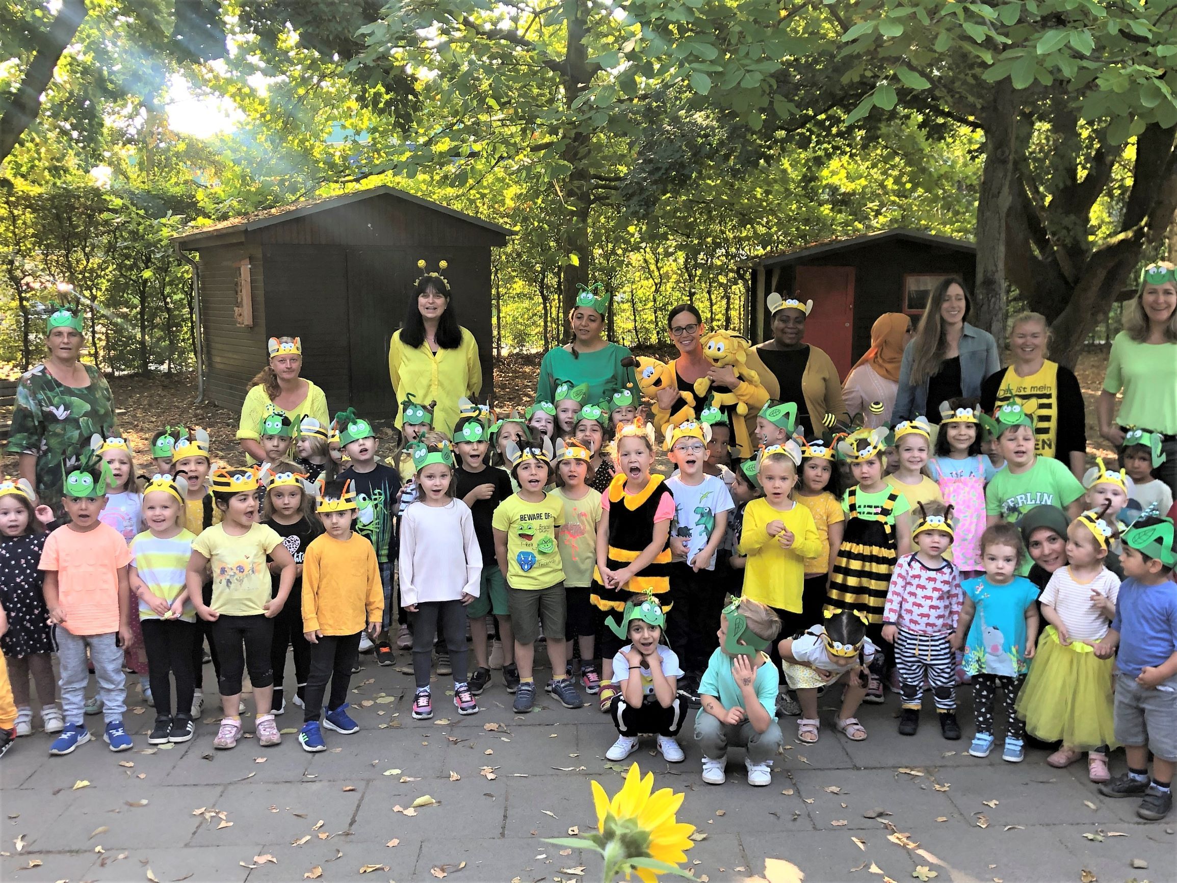 Gute Stimmung in der Kita Julius-Leber-Straße.