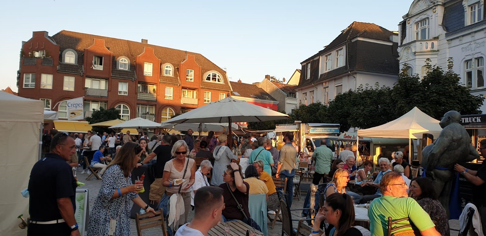 Abendmarkt im September 2021