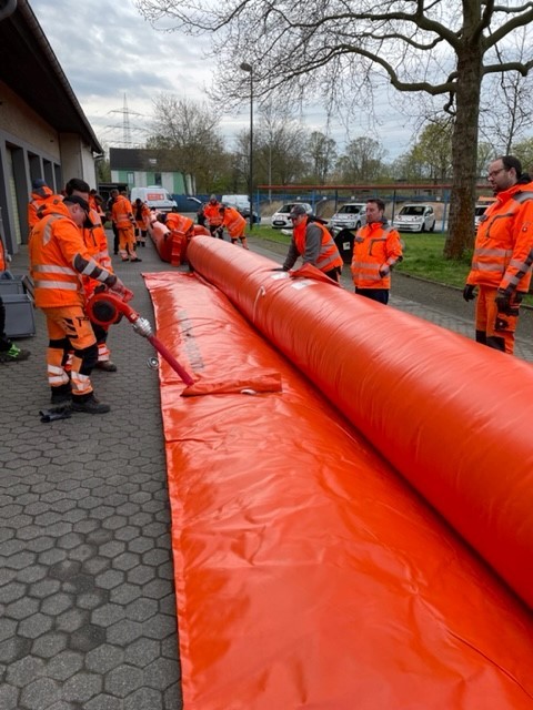 Bauhof trainiert mit dem Beaver.