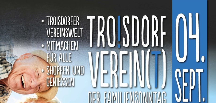 Werbemotiv für Troisdorf verein(t)