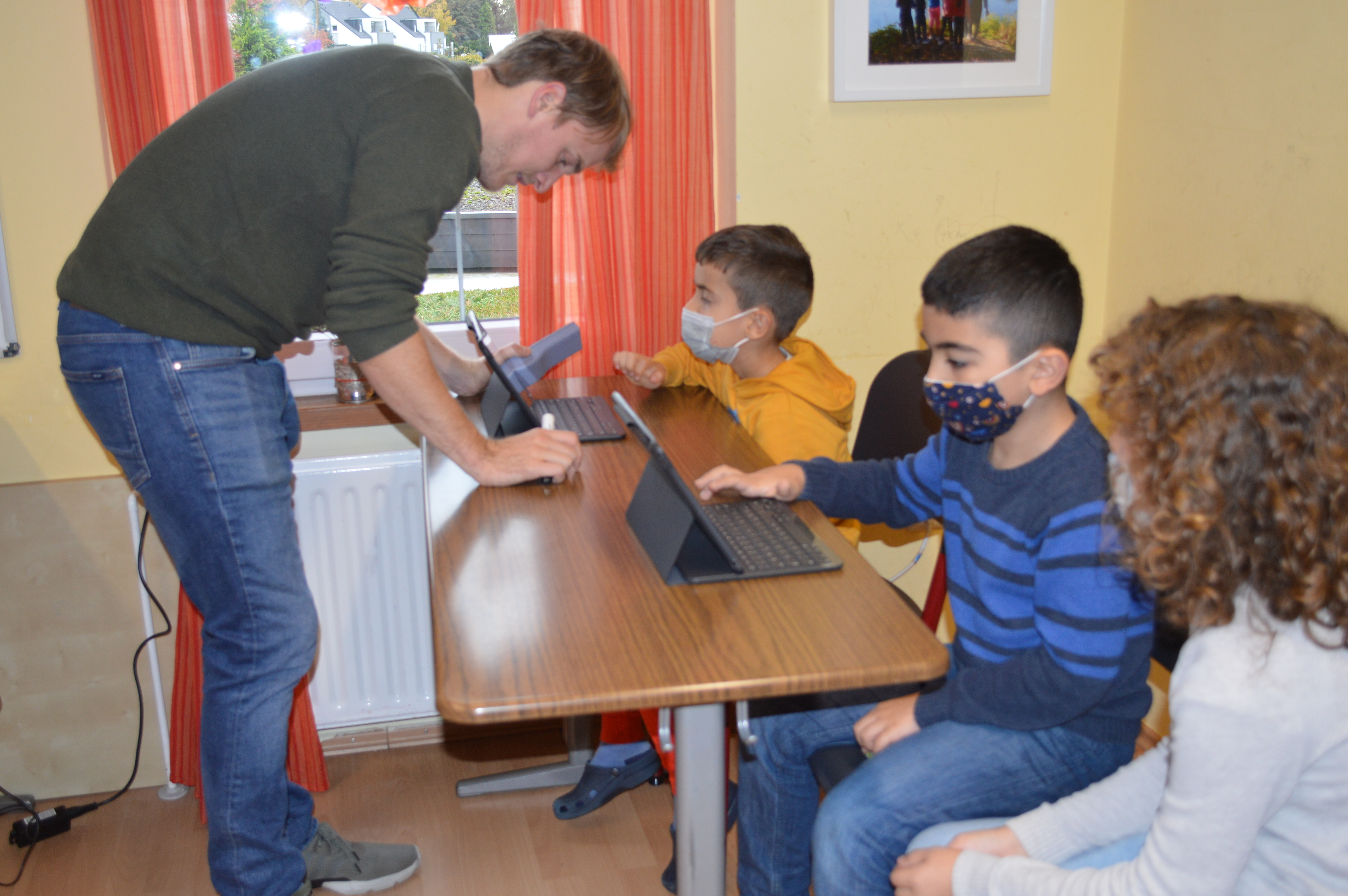 Auch spielerisch lernen stand auf dem Programm. 