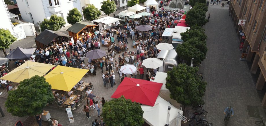 Abendmarkt im Juli