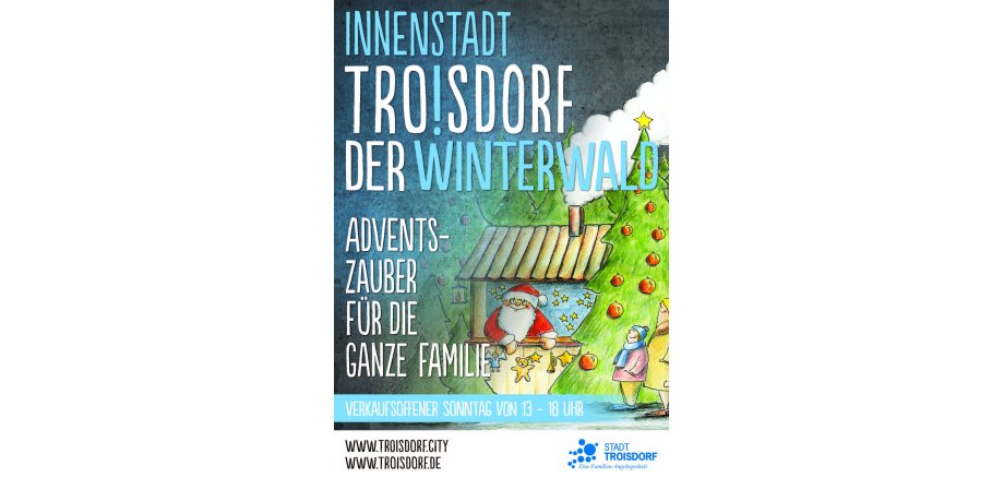 Plakat Winterwald