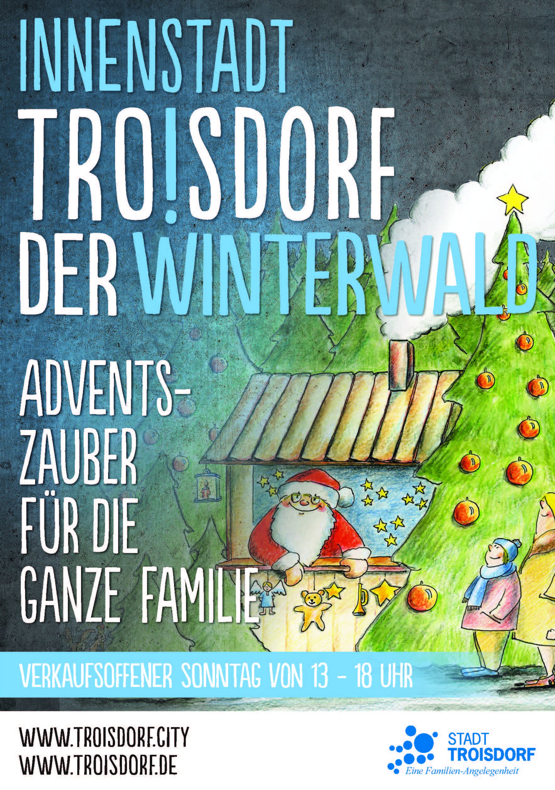Plakat Winterwald